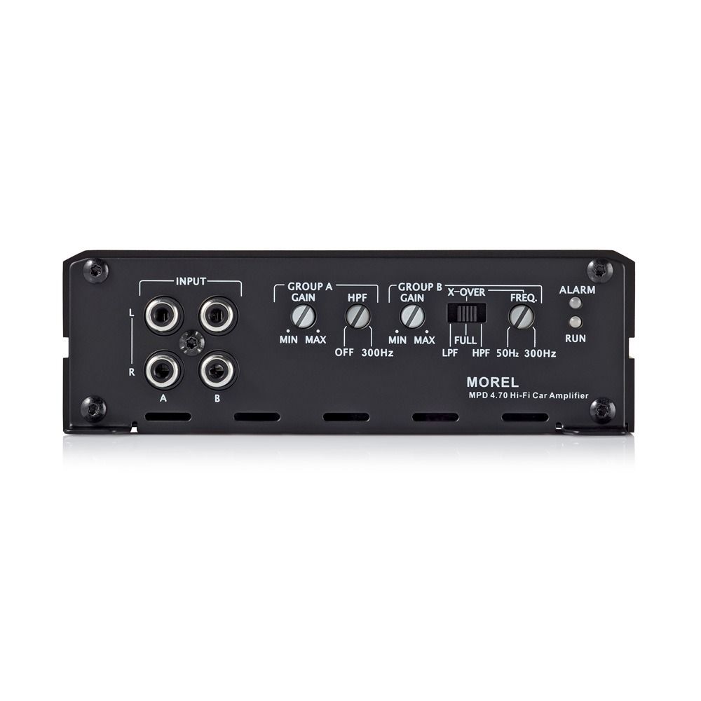 Morel MPD4.70 MPD Series 4-channel Class D Full-Range Car Amplifier