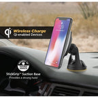 Scosche MPQ2WD-XTSP Qi Wireless Charging Magnetic Mount Window Dash