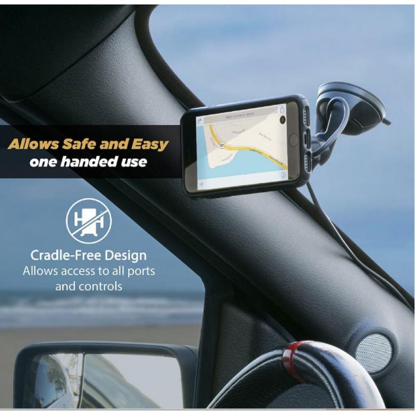 Scosche MPQ2WD-XTSP Qi Wireless Charging Magnetic Mount Window Dash