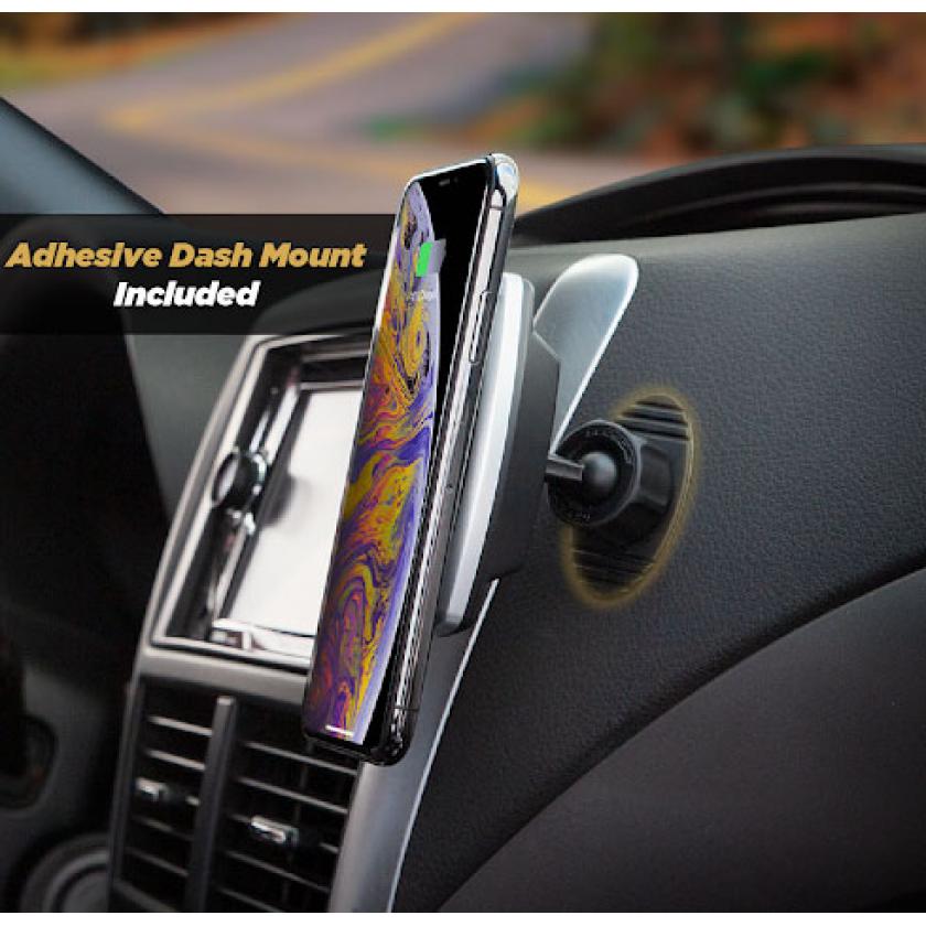 Scosche MPQ2WD-XTSP Qi Wireless Charging Magnetic Mount Window Dash