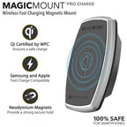 Scosche MPQ2WD-XTSP Qi Wireless Charging Magnetic Mount Window Dash