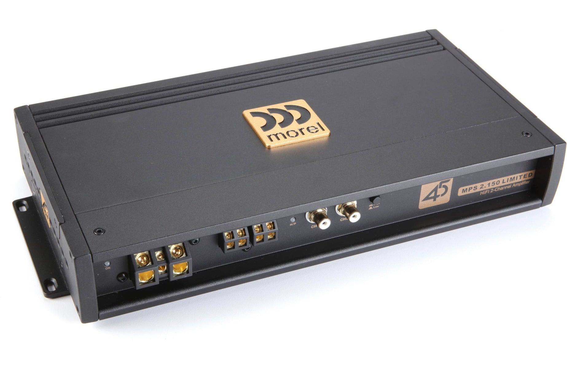 Morel MPS 2.150 Limited 2-channel car amplifier — 150 watts RMS x 2