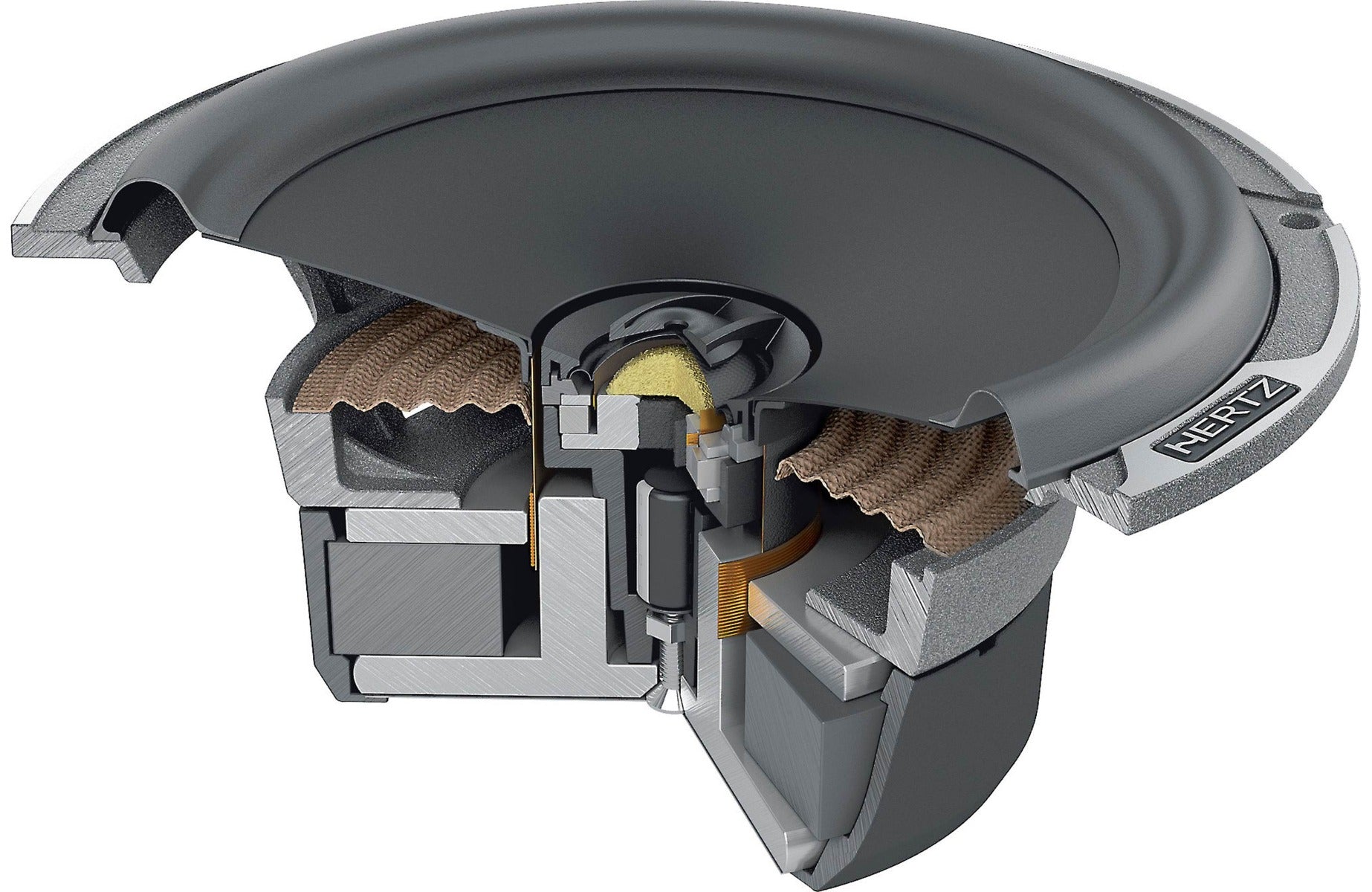 Hertz Mille Pro MPX 165.3 6.5" 16.5cm Car 2 Way Coaxial Speakers 100w RMS