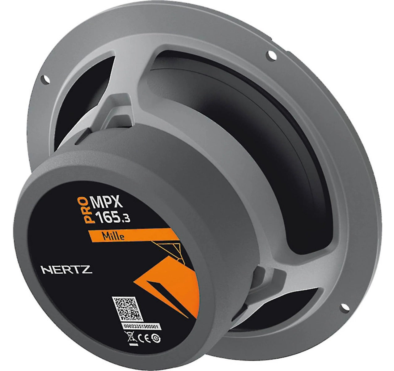Hertz Mille Pro MPX 165.3 6.5" 16.5cm Car 2 Way Coaxial Speakers 100w RMS