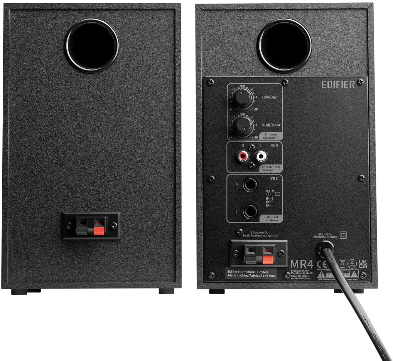 Edifier MR4 Powered Studio Monitor Speakers Black
