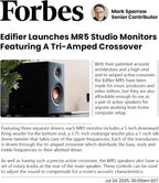 EDIFIER MR5 Tri-amped Powered Studio Monitor Speakers - Black