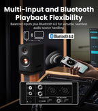 EDIFIER MR5 Tri-amped Powered Studio Monitor Speakers - Black