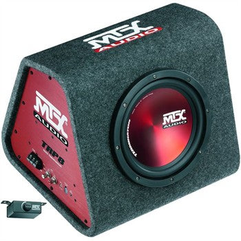MTX TRP8 20cm 8" 360 Watts Amplified Active Car Subwoofer Box & Bass Controller