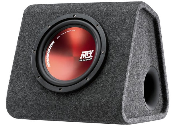 MTX TRP8 20cm 8" 360 Watts Amplified Active Car Subwoofer Box & Bass Controller