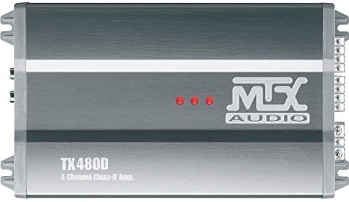 MTX TX480D 4-Channel Bridgeable 4x 80 watts RMS Car Amplifier