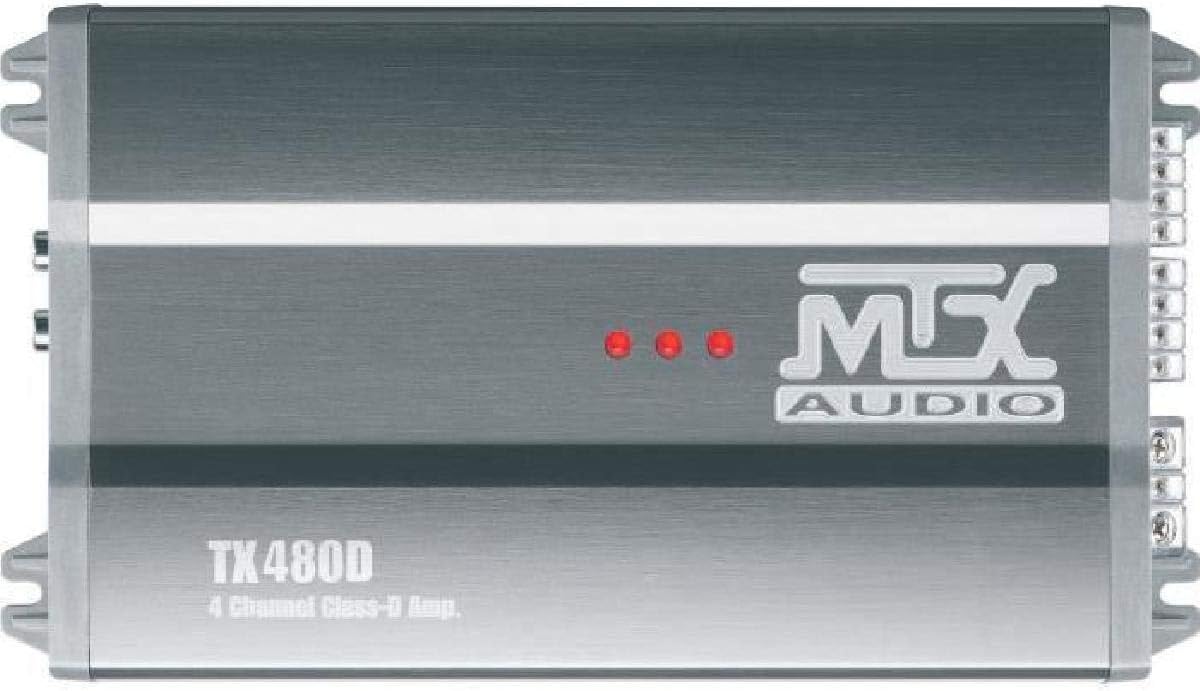 MTX TX480D 4-Channel Bridgeable 4x 80 watts RMS Car Amplifier