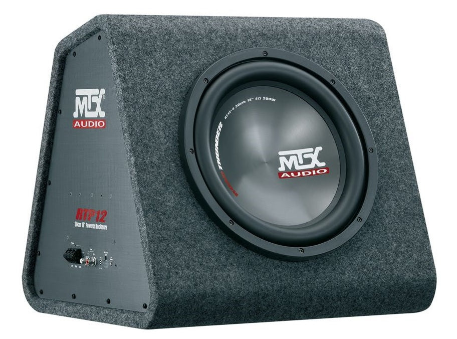 MTX Audio RTP12 – 220W RMS Class-D 12″ vented amplified powered enclosure