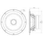 MTX TX465S TX4 Series 16.5cm 320W Component Speakers