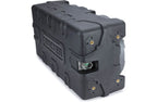Kicker 51MWLE104 Weatherproof sealed enclosure with one 10" 4-ohm marine subwoofer and one 10" passive speaker