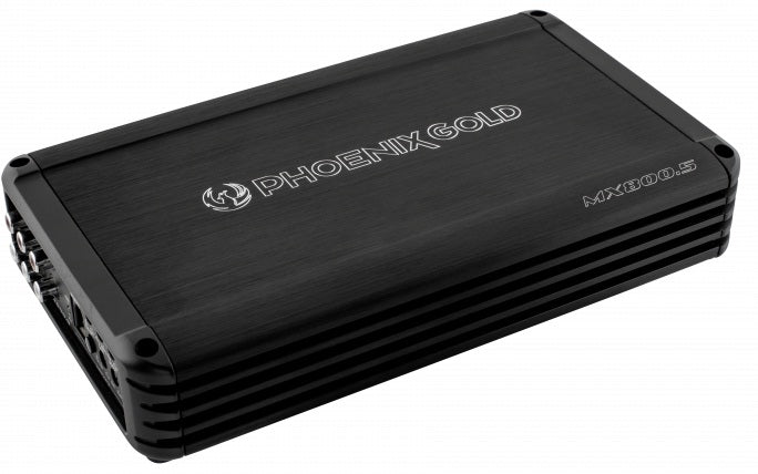 Phoenix Gold MX600.4 MX series 600 Watts RMS 4 Channel Full Range Class D Sub Compact Amplifier