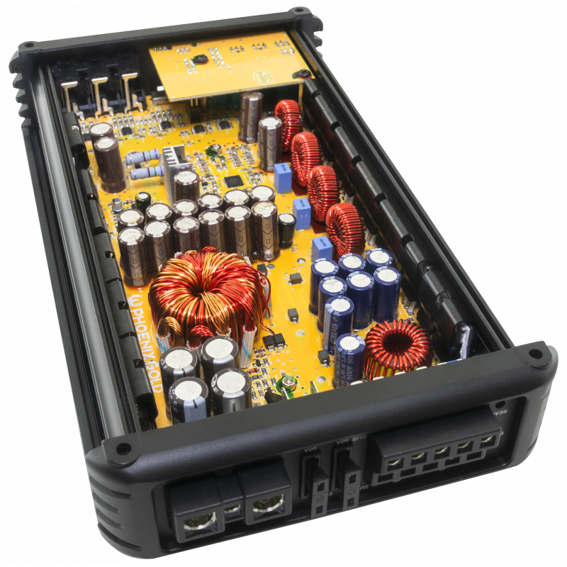 Phoenix Gold MX600.4 MX series 600 Watts RMS 4 Channel Full Range Class D Sub Compact Amplifier
