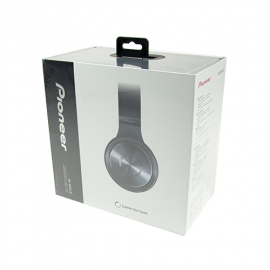 Pioneer SE-MX9 Superior Club Sound Aluminium On-Ear Headphones - Silver