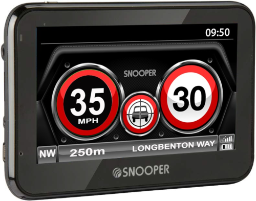 Snooper SC5900-MYS Speed Limits, Speed cameras and GPS, HD Dash Cam