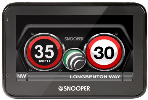 Snooper SC5900-MYS Speed Limits, Speed cameras and GPS, HD Dash Cam