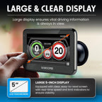Snooper S5100-MYS XL G2 Speed limits and Speed Camera Alerts