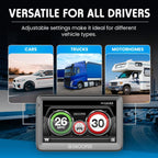 Snooper S5100-MYS XL G2 Speed limits and Speed Camera Alerts
