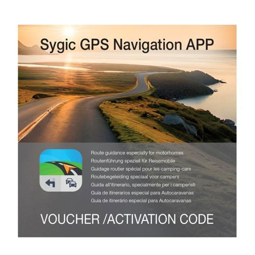 Kenwood KNA-SQR1 Sygic Campervan Navigation App