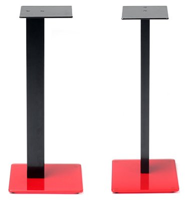 Esse ESSSTAR Contemporary Style Speaker Stands - Red
