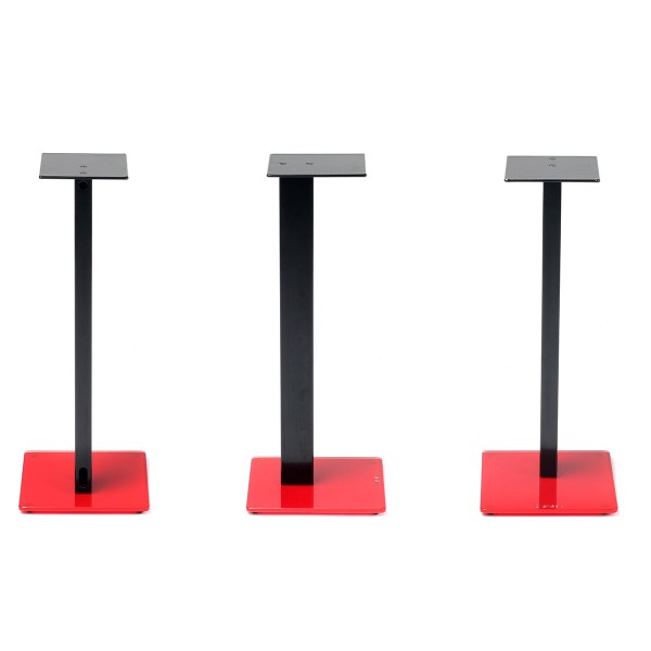 Esse ESSSTAR Contemporary Style Speaker Stands - Red