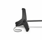 Norstone Finn Edge Height Adjustable Universal Satellite Speaker Stands - Black
