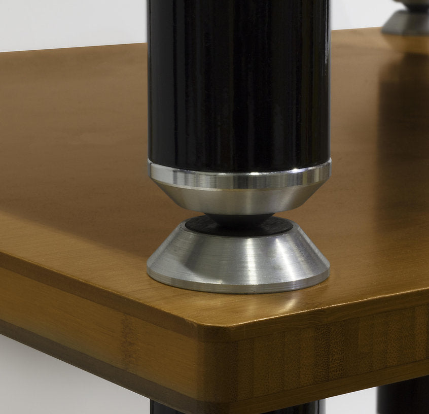 Norstone STABBL 4 Shelf Premium Hi-Fi Rack in Bamboo
