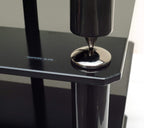 Norstone Bergen 2 4 Shelf for Hi-Fi Systems in Satin Black