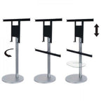 Norstone Tiblen SB Technical TV Mount in Black/Silver
