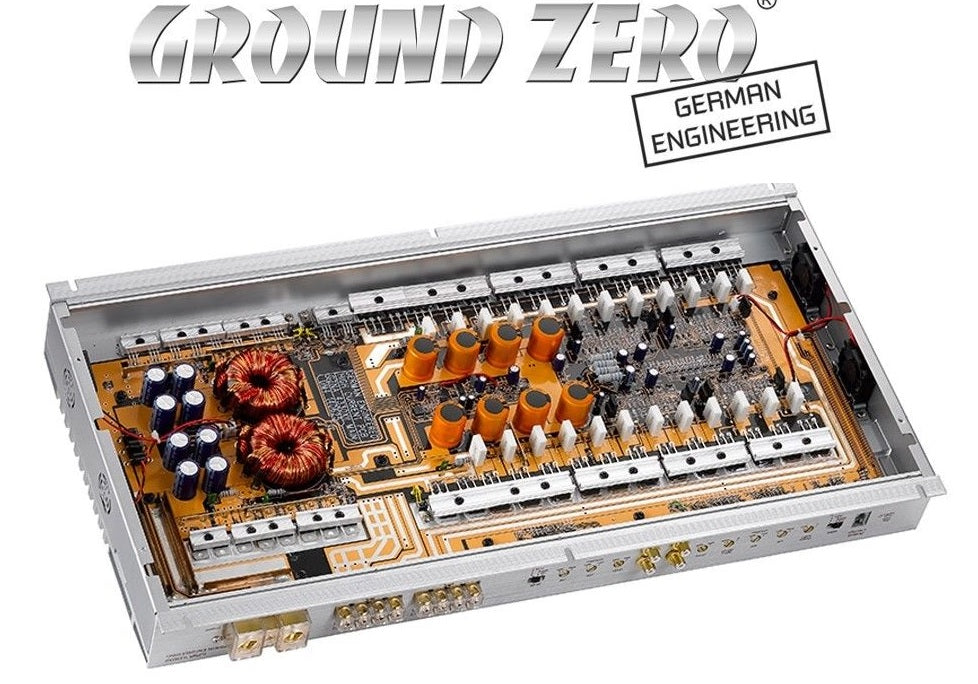 Ground Zero Nuclear GZNA 4330XII Class A/B 4 Channel 4 x 2600W Amplifier