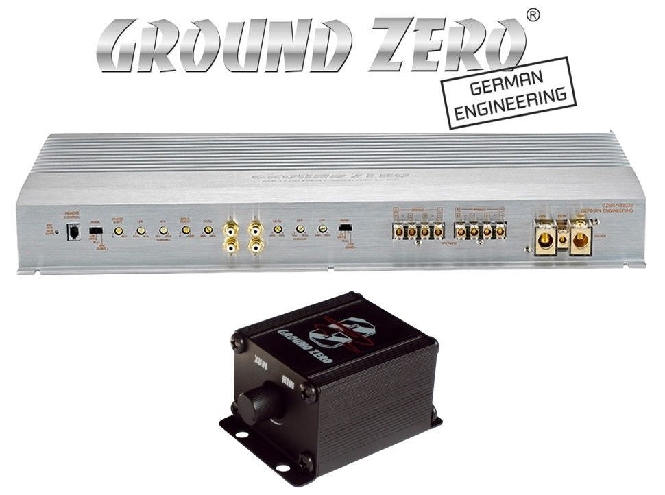 Ground Zero Nuclear GZNA 2850XII Class A/B 2 Channel 3000W Amplifier