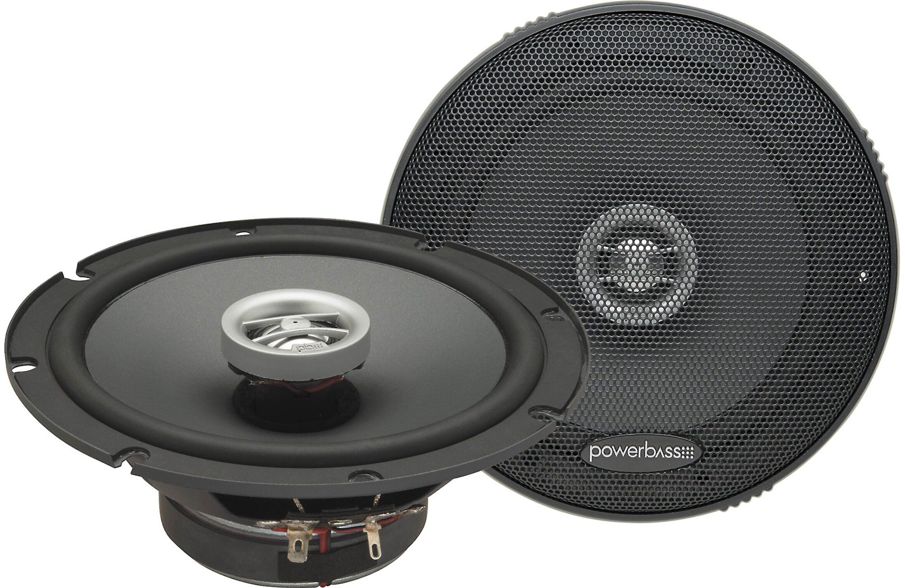 PowerBass OE-652 6.5" Co-Axial 2ohm OEM Upgrade Replacement Speaker System