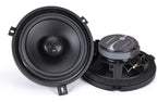PowerBass OE652-CH Dodge, Chrysler, Jeep Custom Fit 6.5" 165mm 2 Way Coaxial Speakers 120 Watts