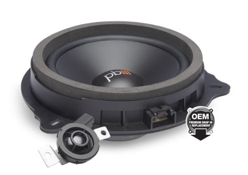 PowerBass OE65C-FD Ford 6.5" Upgraded OEM Replacement Component Speakers