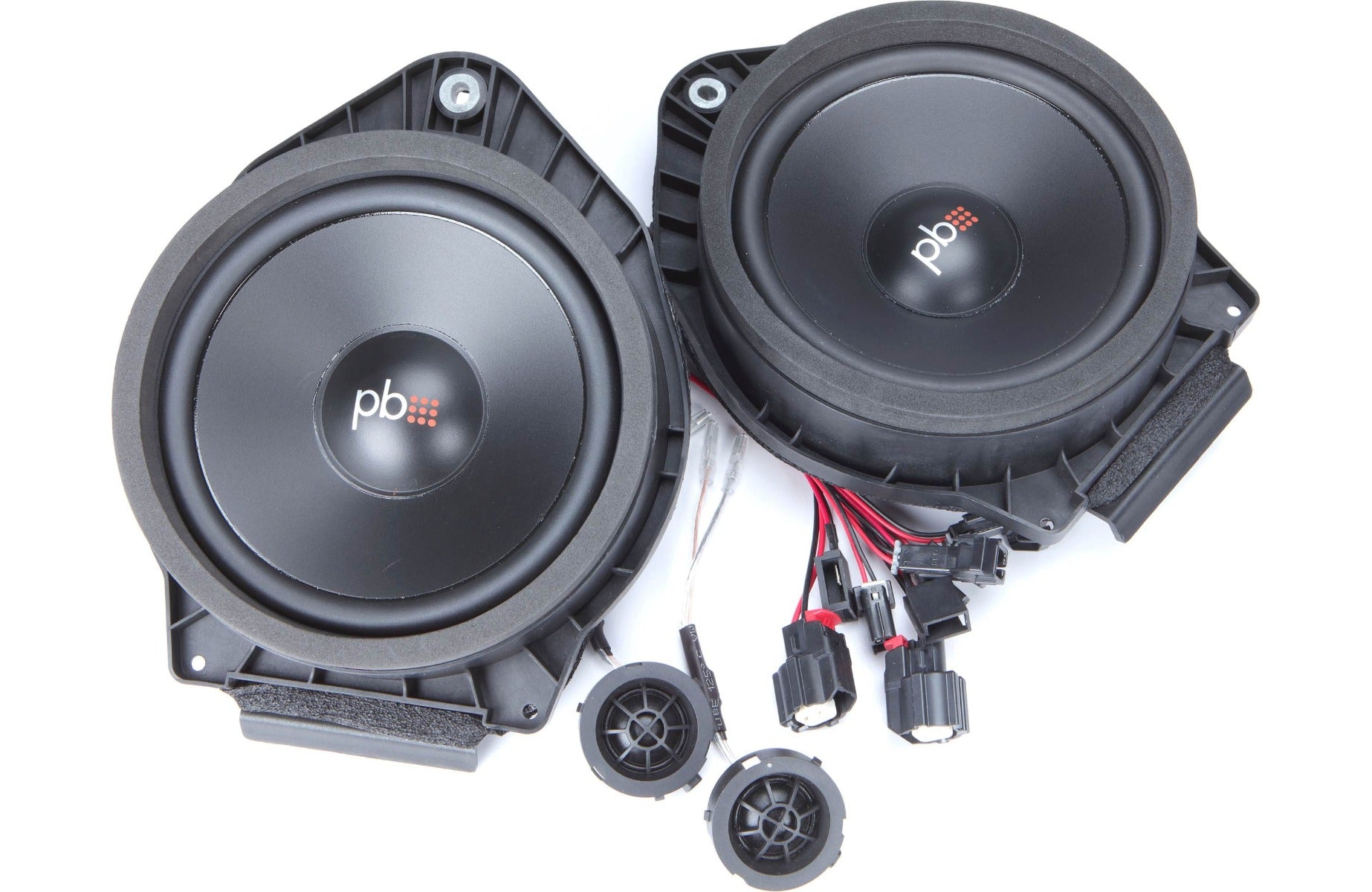 PowerBass OE65C-GM Vauxhall and Chevrolet Custom Fit 6.5" 165mm 2 Way Component Speakers 120 Watts