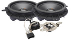 PowerBass OE65C-TY Toyota and Lexus Custom Fit 6.5" 165mm 2 Way Component Speakers 120 Watts
