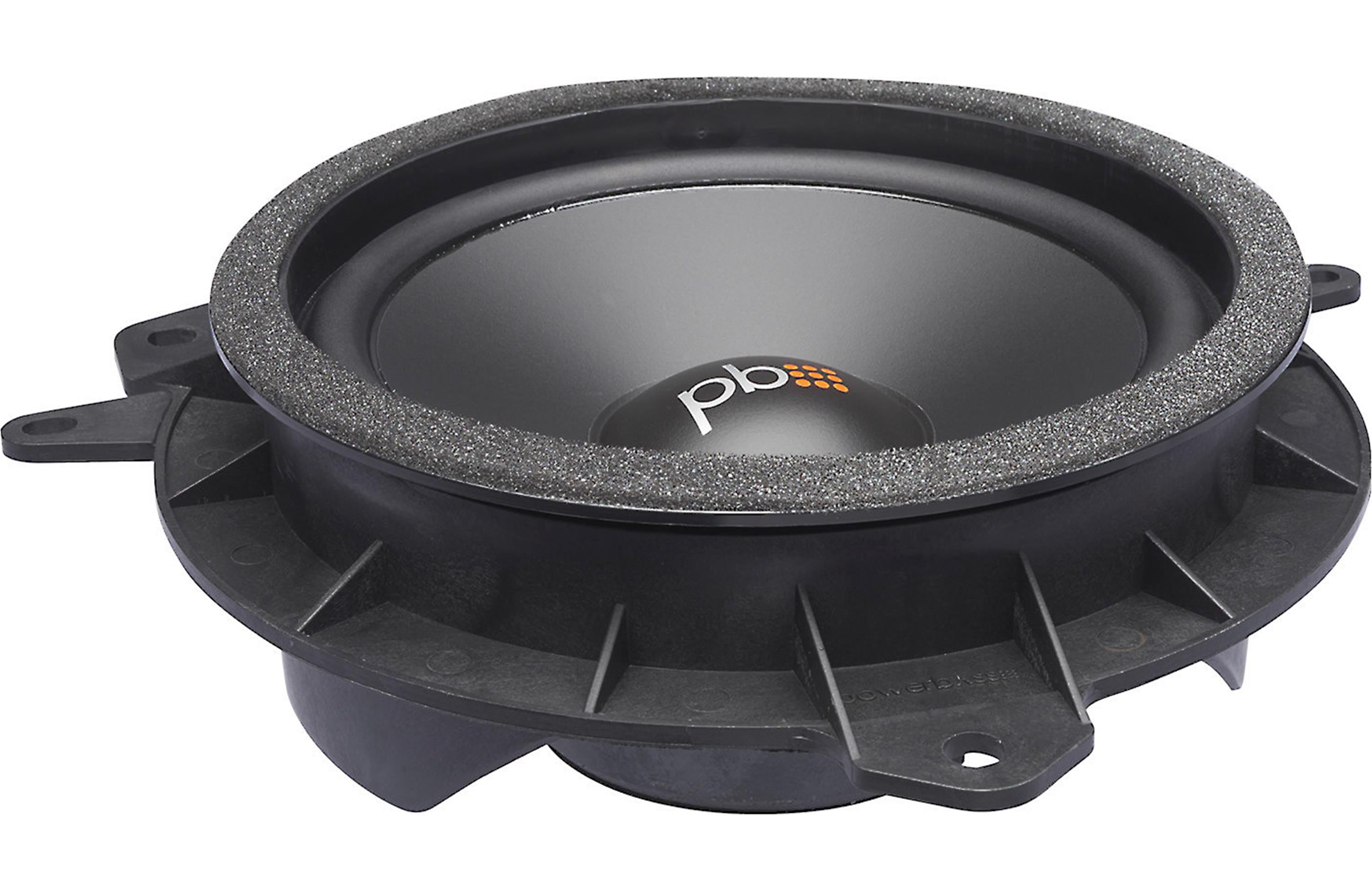 PowerBass OE65C-TY Toyota and Lexus Custom Fit 6.5" 165mm 2 Way Component Speakers 120 Watts