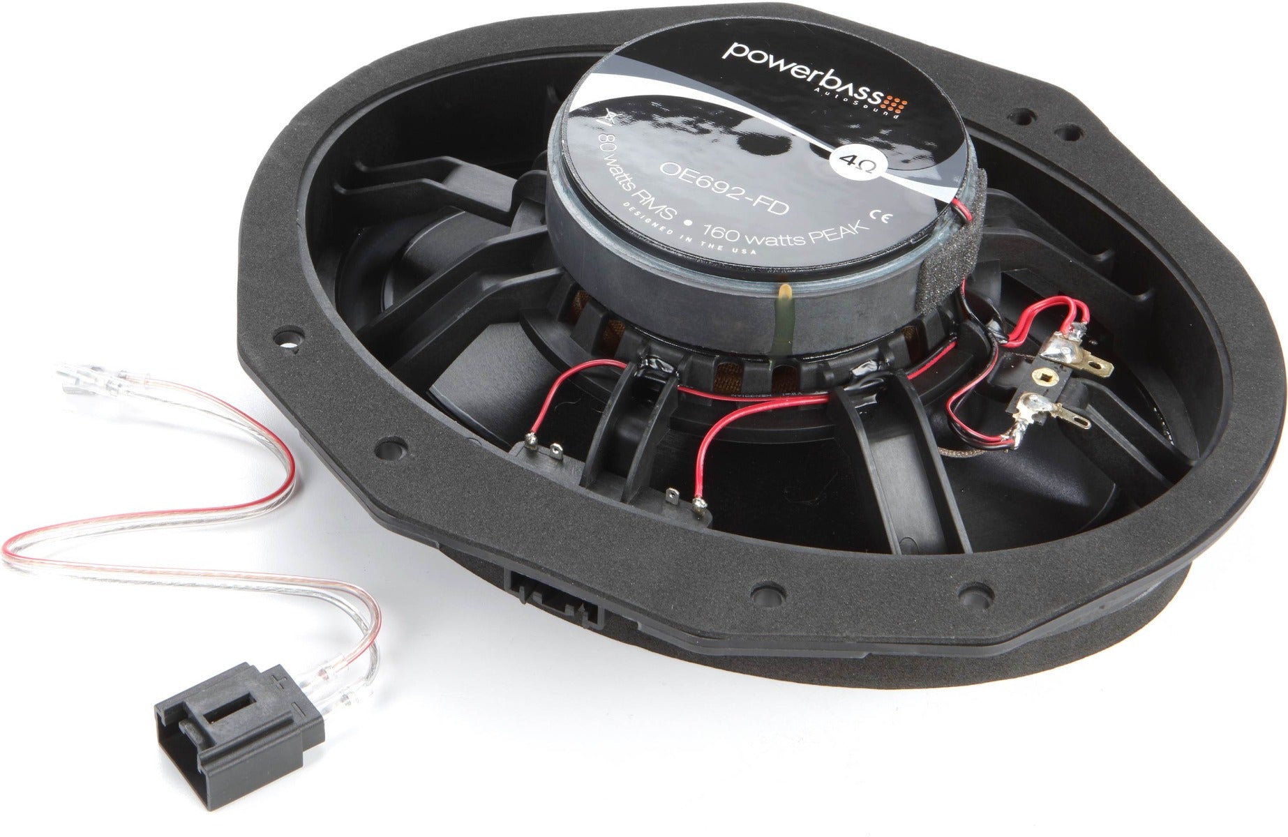 PowerBass OE692-FD Ford Custom Fit OEM Replacement 6x9" 2 Way Coaxil Speakers 160 Watts