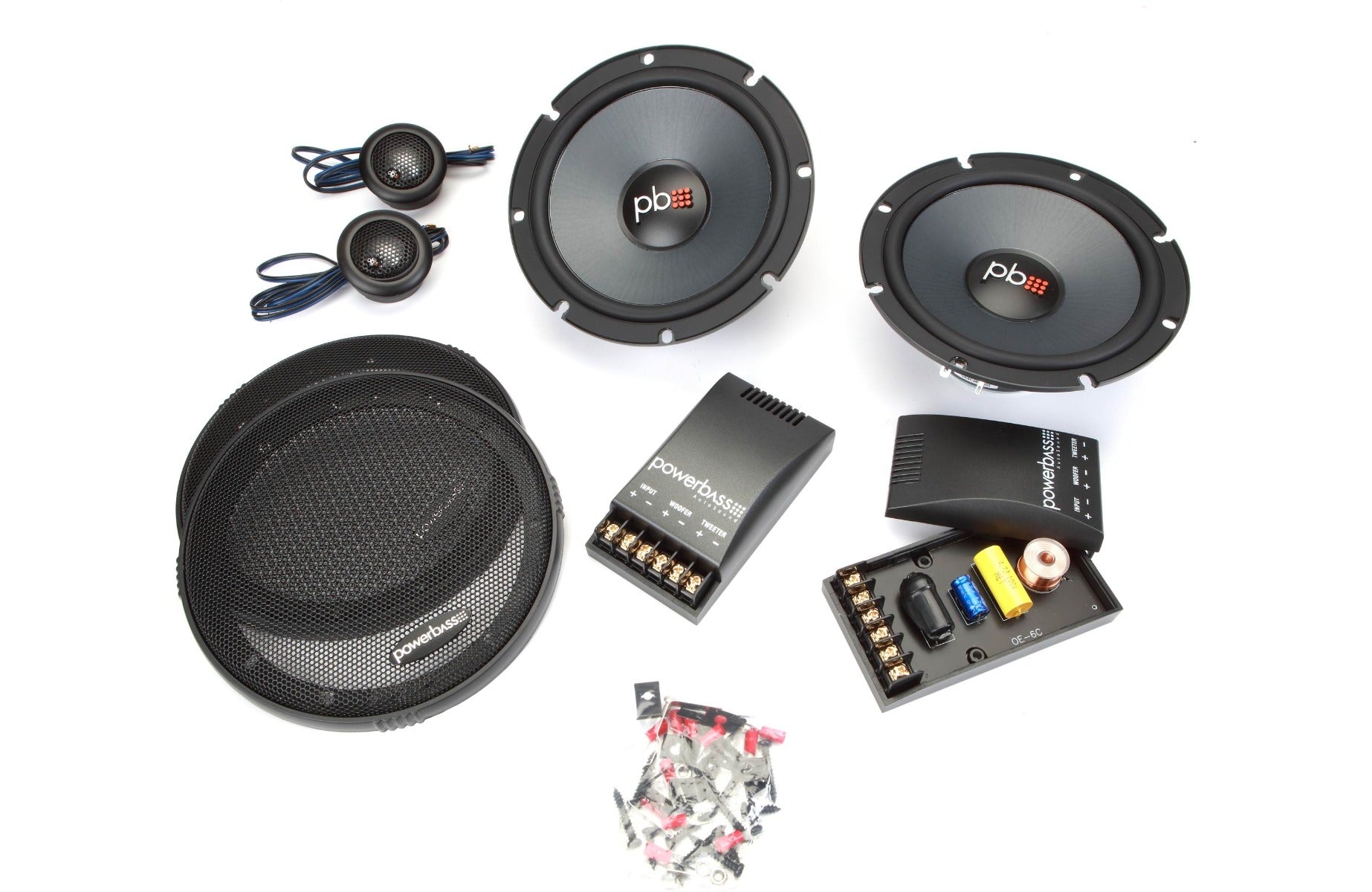PowerBass OE-6C 6-1/2" 165mm Component Speaker System