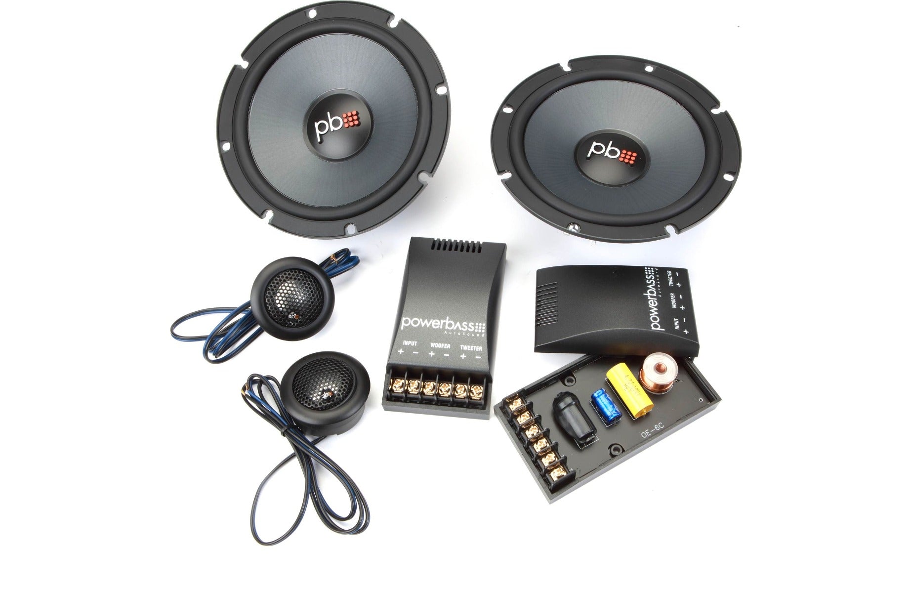 PowerBass OE-6C 6-1/2" 165mm Component Speaker System