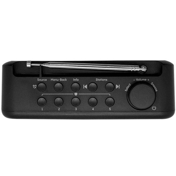 PURE Elan One² Portable DAB+ radio with Bluetooth, Charcoal