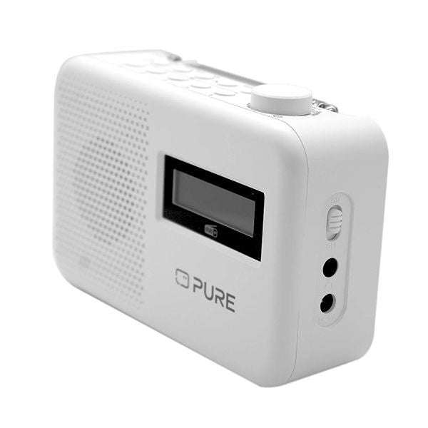 PURE Elan One² Portable DAB+ radio with Bluetooth, White