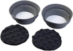 Vibe OPTIVWKT-V8 Optisound VW 6.5" 16.5cm 360 Watts 2 Way Door Component Speakers Tweeters Kit