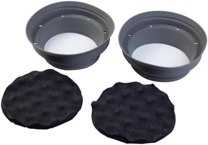 Vibe OPTIVWKT-V8 Optisound VW 6.5" 16.5cm 360 Watts 2 Way Door Component Speakers Tweeters Kit