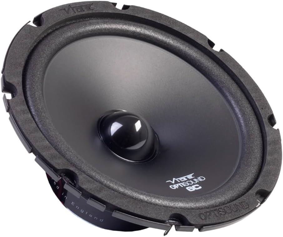 Vibe OPTIVWKT-V8 Optisound VW 6.5" 16.5cm 360 Watts 2 Way Door Component Speakers Tweeters Kit