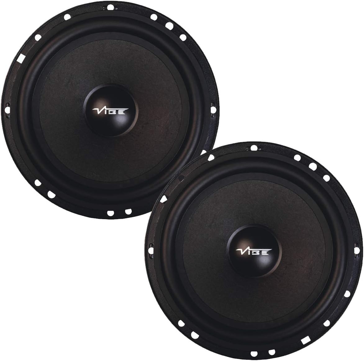Vibe  OPTIVWT6.1-V0 Custom Fit 6.5" 2-Way Component for Volkswagen T6.1 2015-2019 Upgrade Speakers