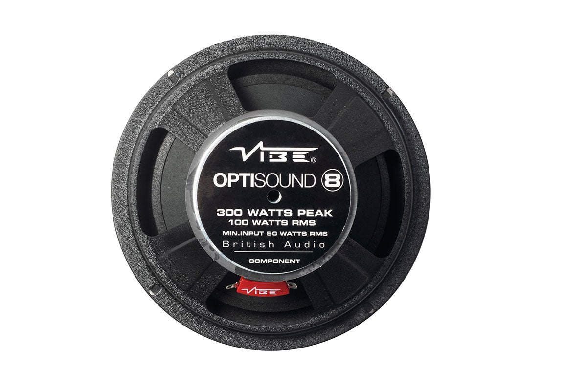 Vibe OPTI8-V9  - 8" Pro Pro Midrange Speakers 4Ohm Pair